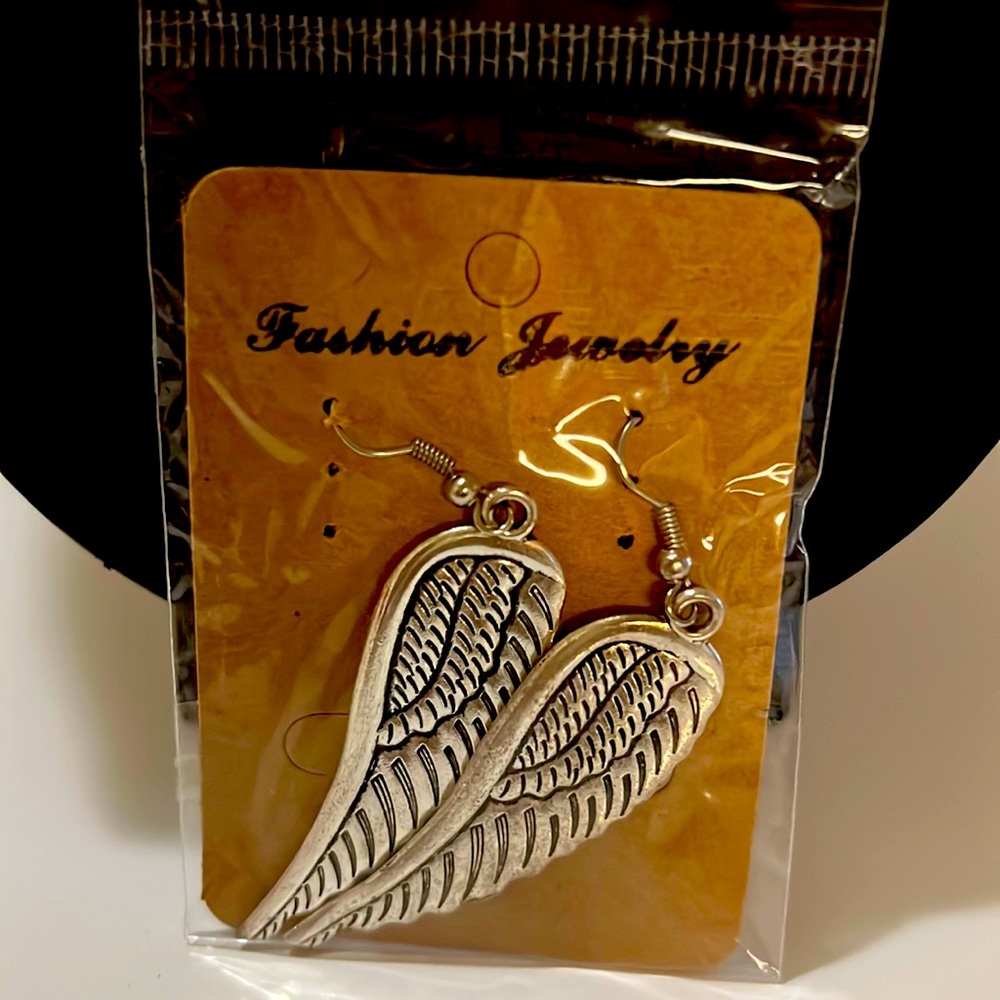 Silver Wings earrings